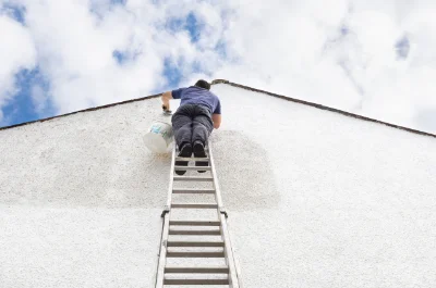 Peinture extérieure à Moiry — façades et ravalement